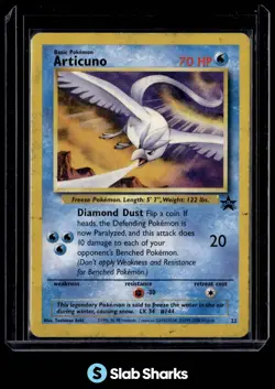 1999 POKEMON WIZARDS BLACK STAR PROMOS #22 ARTICUNO - Image 1
