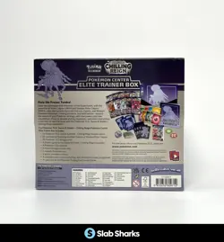 POKEMON CENTER TCG SWORD & SHIELD CHILLING REIGN SEALED ELITE TRAINER BOX ETB - Image 2