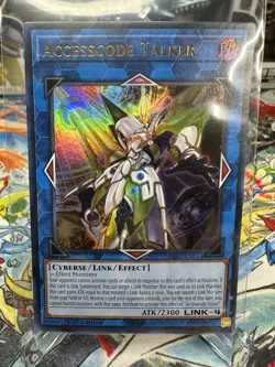 Yugioh Accesscode Talker RA02-EN044 Ultra Rare NM - Image 1