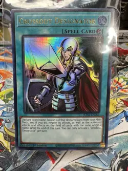 Yugioh Crossout Designator RA02-EN063 Ultra Rare NM - Image 1