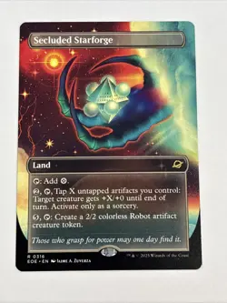 PRESALE Secluded Starforge - Extended Art EOE NM MTG - Image 1