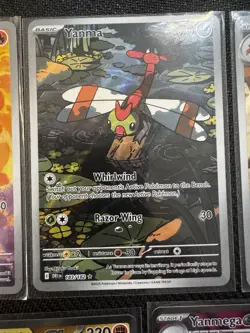 Lot Of 7 Destined Rivals Pokemon Cards IR Rapidash Yanma Crustle - Image 3