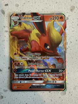Flareon GX SM171 Sun and Moon Promo Pokemon Card Rare Holo NM - Image 1