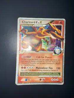 Charizard G LV.X DP45 Diamond and Pearl Holo Black Star Promo Pokemon Card - Image 1