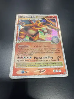 Charizard G LV.X DP45 Diamond and Pearl Holo Black Star Promo Pokemon Card - Image 3