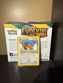 Dragonite Pokemon The First Movie Promo Card Black Star Promo #5 Gold Stamp - Image 5