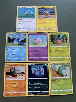 Asako Ito Pokemon Trading Card Lot of 8 Cards Castform Tynamo Munna Etc. - Image 1