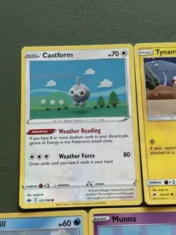 Asako Ito Pokemon Trading Card Lot of 8 Cards Castform Tynamo Munna Etc. - Image 3
