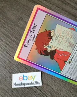 Sailor Moon CCG - Promo Holo - Fail A Test - Card # 3 of 9. *NM/Excellent* - Image 3
