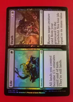 1x Life & Death | FOIL | Dominaria Remastered | MTG Magic Cards - Image 1
