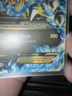 Pokemon TCG Mega M Charizard EX Flashfire Holo Ultra Rare Card 69/106 XY - Image 5