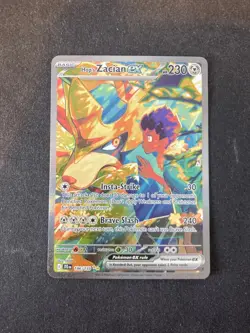 Hop's Zacian ex 186/159 Journey Together Pokemon Card Ultra Rare Mint SIR - Image 1