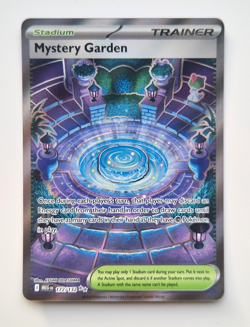 Mystery Garden 172/132 Full Art Mega Evolutions Pokemon Card - Pack Fresh - Image 1