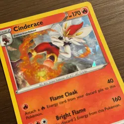 Pokemon Cinderace Cracked Ice Holo 036/202 NM Sword & Shield Pokemon Card TCG - Image 3