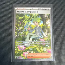 Wally’s Compassion 186/132 Secret Rare Pokemon Card Packed Fresh UK Seller - Image 1