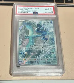 Pokemon Journey Together Articuno IR Illustration Rare Card 161/159 PSA 10 - Image 2