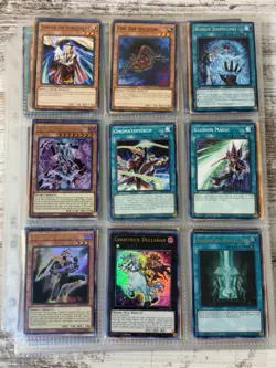 Yugioh Card Lot 8 Pages Of Modern And Vintage Mostly Medium Play Condition - Image 3
