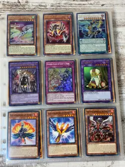 Yugioh Card Lot 8 Pages Of Modern And Vintage Mostly Medium Play Condition - Image 5