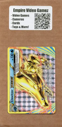 Clawitzer Break - 35/114 - Pokemon Steam Siege XY Ultra Rare Card - LP - Image 1