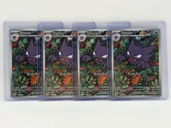 LOT OF 4 - Pokemon Haunter 027 IR Promo Card Mega Gengar Deck ENGLISH 👻 - Image 1