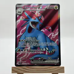 Salamence EX 177/159 Pokemon TCG SV09 Holo Ultra Rare Journey Together Card [NM] - Image 1