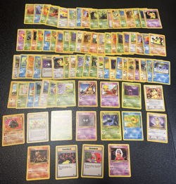Vintage Pokemon Card WOTC Sets Base Neo S5 Era Meowth Rocket LOT 80+ ALL LP/NM - Image 1