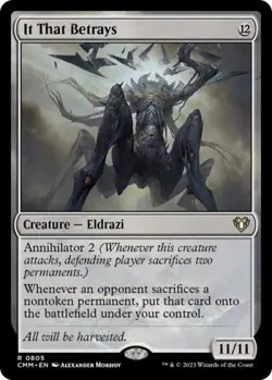 MTG English It That Betrays NM Normal Commander Masters - Image 1