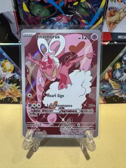 Enamorus 180/167 Twilight Masquerade Holo Pokemon Trading Card Game - Image 1