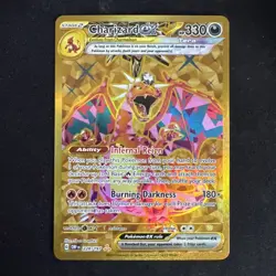 Pokemon TCG Charizard EX Hyper Rare Holo Card 228/197 Sv03: Obsidian Flames - Image 1