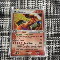 Pokemon Charizard EX Holo Card 105/112 FireRed/LeafGreen - Image 1