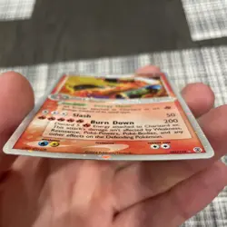Pokemon Charizard EX Holo Card 105/112 FireRed/LeafGreen - Image 4
