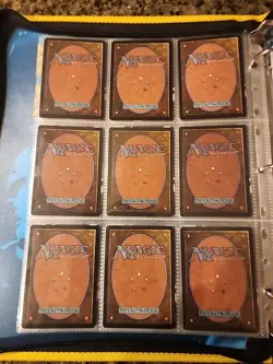 Vintage Magic The Gathering Binder Collection Card Lot MTG 1993-2003 Rares - Image 2