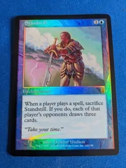 Standstill 1x MtG *Foil* Odyssey SP/NM **See Pictures!** - Image 1