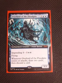 MTG Overlord of the Floodpits Extended Art - Image 1