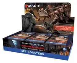 Commander Legends: Battle for Baldur's Gate - Set Booster Box MTG Brand New Seal 195166181363 - Image 1