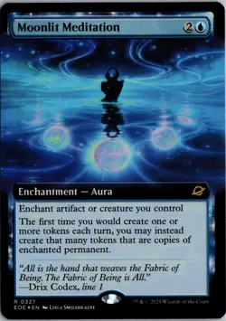 Moonlit Meditation (Extended Art) Foil R Edge of Eternities 327 NM - Image 1