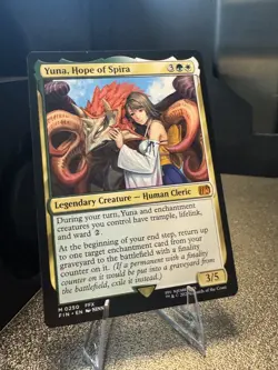 Yuna, Hope of Spira MTG:FIN NM Non-Holo, Tracked Shipping, Make Offer - Image 1