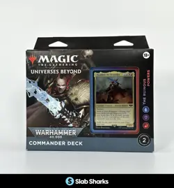 MAGIC THE GATHERING WARHAMMER 40,000 ABADDON THE DESPOILER SEALED BOX - Image 1