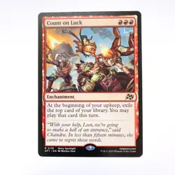 Count on Luck 118 - MTG - Aetherdrift - NM - Image 1