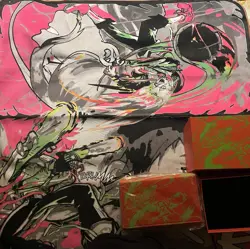 Chainsaw Man 2 Player Cloth Playmat Plus Manamoon Deckbox - Image 1