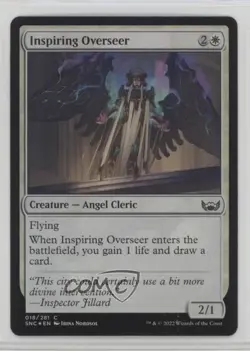 Inspiring Overseer Foil Magic: Streets of New Capenna #018 0ed - Image 1