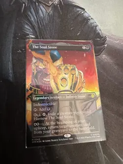THE SOUL STONE Borderless Foil - Magic The Gathering: Spider-Man #243 - Image 3