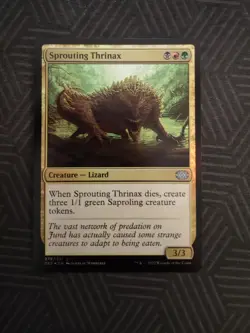 mtg sprouting thrinax foil double masters 2022 - Image 1