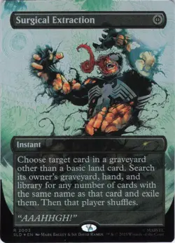 MTG Surgical Extraction (Col) (Rainbow Foil) (2003) | NM Foil | Spider-Man {SLD} - Image 2