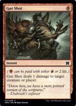 MTG Gut Shot (117) | MP | Modern Masters 2015 {MM2} - Image 1