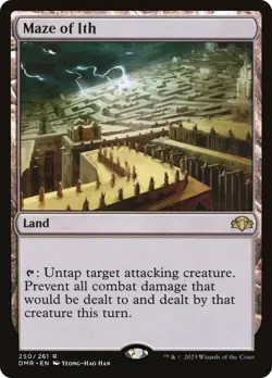 MTG Near Mint Foil Maze of Ith - [Dominaria Remastered] - Image 1