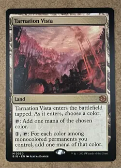 Tarnation Vista- Outlaws of Thunder Junction: The Big Score - NM MTG - Image 1