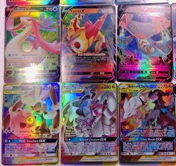 Pokemon Trading Card Game GX And V Max Lot 21 Cards never played with - Image 3