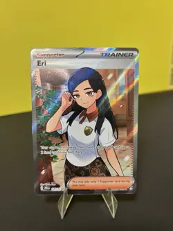 2025 Pokemon ERI #136/131 Full Art Secret Rare Prismatic Evolutions English - Image 1