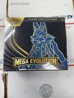Pokemon Mega Evolution ETB Elite Trainer Box NEW SEALED - IN HAND READY TO SHIP! - Image 1